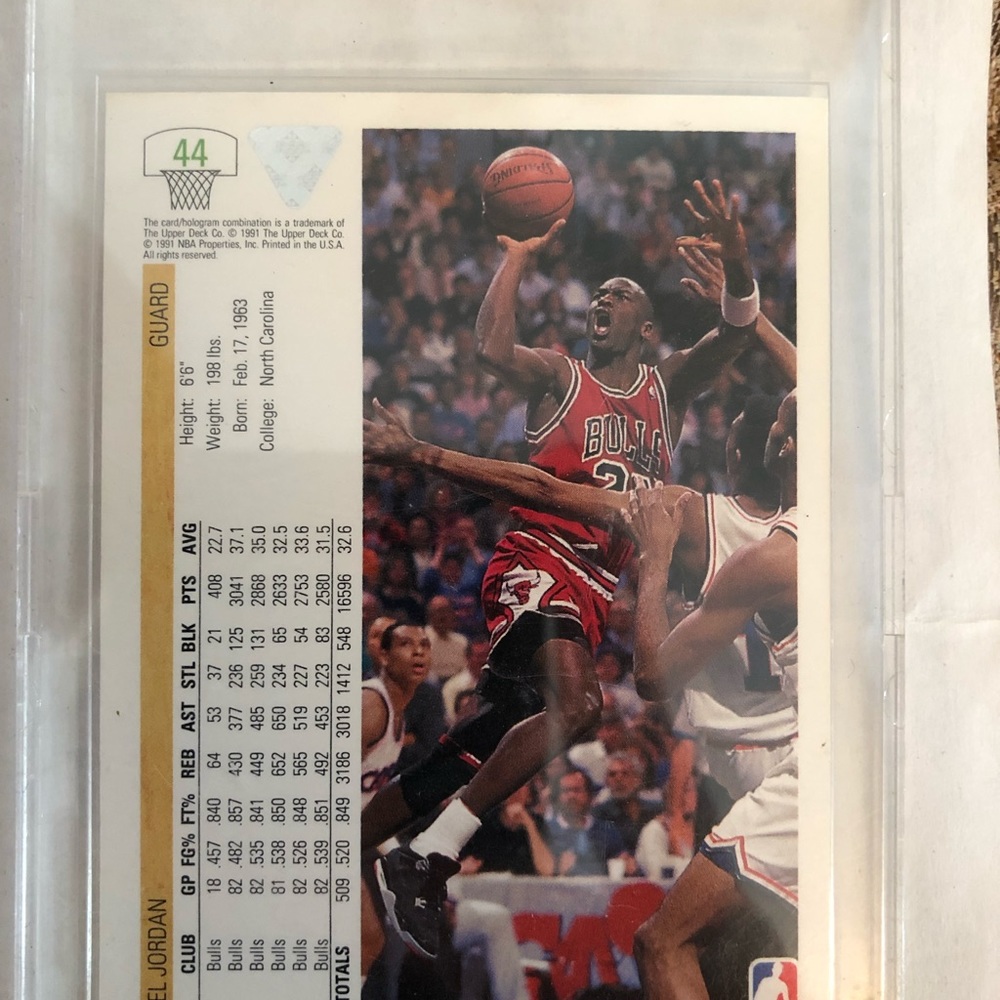 Micheal Jordan Upper Deck 1990s - Picture 2 of 2